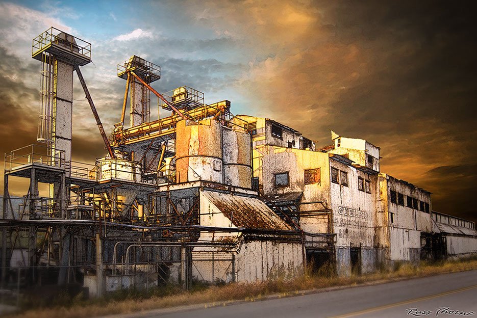 A fertilizer mill located near Edison, California. It is my understanding it closed for safety reasons.  Russ Thorne