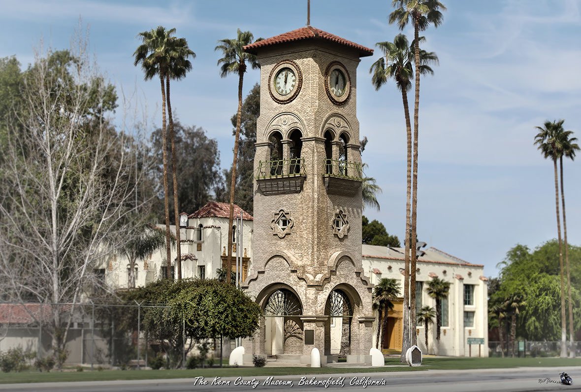 The wonderful Kern County Museum, located on Chester Avenue In Bakersfield, California. 