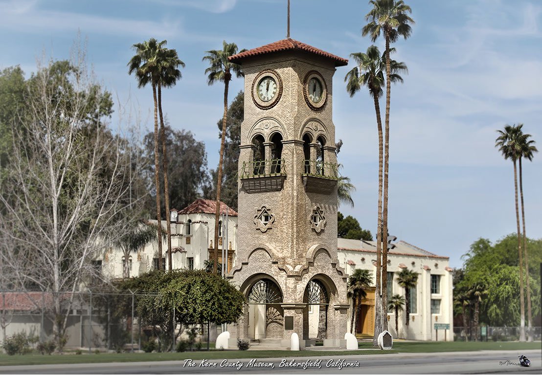 The wonderful Kern County Museum, located on Chester Avenue In Bakersfield, California.