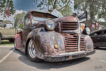 1940 Dodge Fargo truck derelict barn find