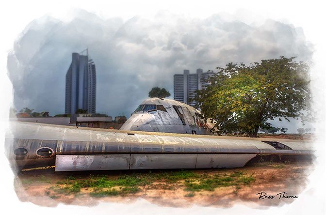 Jawbome Canyon Service station near Mojave, California