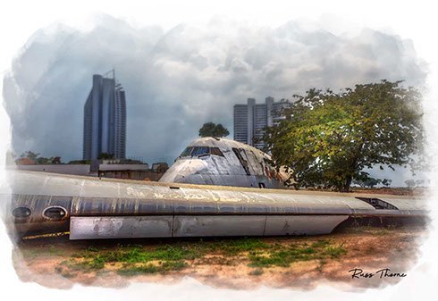 Jawbome Canyon Service station near Mojave, California