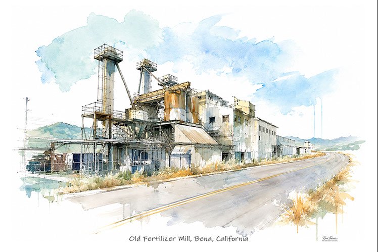 Popejoy barn and the SS-Minnow highway 58 Tehachapi, Californa. Russ Thorne